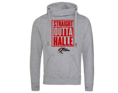 CROSS NECK HOODIE „OUTTA“