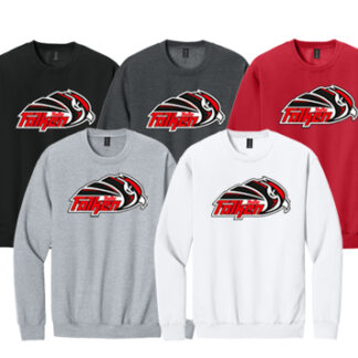 Softstyle® Midweight Fleece Adult Crewneck Sweatshirt SF000 LOGO