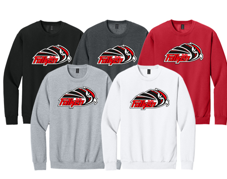 Softstyle® Midweight Fleece Adult Crewneck Sweatshirt SF000 LOGO